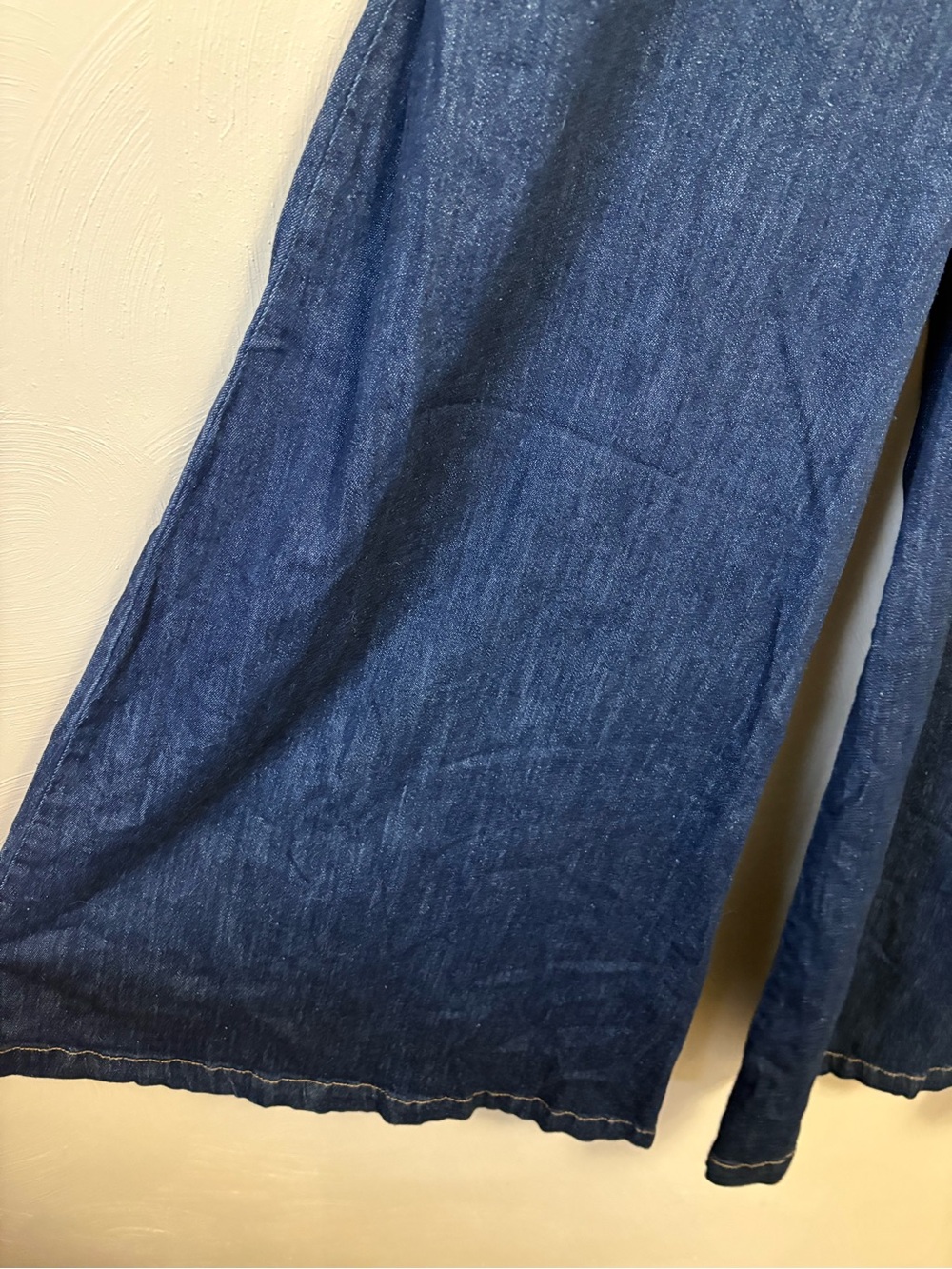 Anthropologie Pilcro Dramazzo Ultra Wide-Leg Jeans Blue Size 29 - Picture 8 of 16